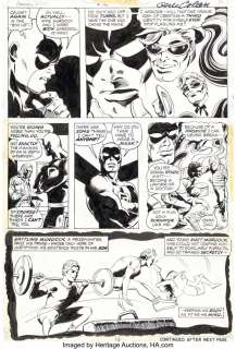 Colan, Gene - Gene Colan and John Tartaglione Daredevil #100 Story Page 11 Original Art (Marvel, 1973)....