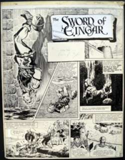 Don Lawrence | Karl The Viking: The Sword Of Eingar | Illustration Art Gallery