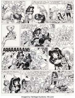 Luguy, Philippe - Philippe Luguy Percevan: The Lords of Hell #7 Page 17 Original Art (Dargaud, 1992). ...