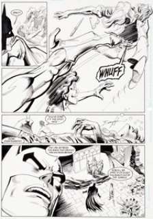 Breyfogle, Norm - Norm Breyfogle Batman #473 Story Page 13 Original Art (DC, 1992). ...