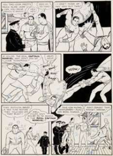 Beck, C. C. - C. C. Beck Captain Marvel Adventures #5 Story Page 12 Original Art (Fawcett, 1941)....
