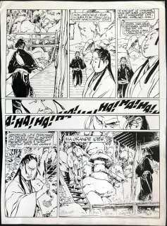 Michetz | Kogaratsu, Michetz - Originele pagina (p.44) Kogaratsu T8 - Sous le Regard de la Lune/ Onder het Oog van de Maan - (1999) | Catawiki