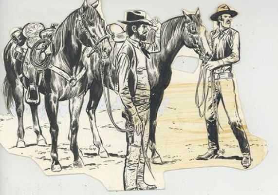 Gérald Forton | Illustration, Ted Teddy | Galerie 9ème Art
