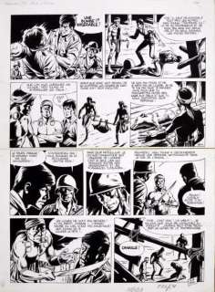 Aidans, Edouard | LES FRANVAL. ALERTE A BORNEO. Planche 39 pour cette aventure | Coutau Bégarie