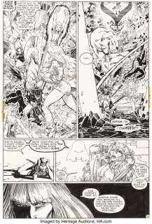 Adams, Arthur | Arthur Adams and Terry Austin New Mutants Special Edition #1 Story Page 62 Original Art (Marvel, 1985).... | Heritage