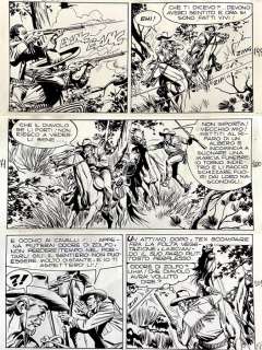 Ticci, Giovanni | Ticci, Giovanni - tavola originale Tex n. 215 | Catawiki