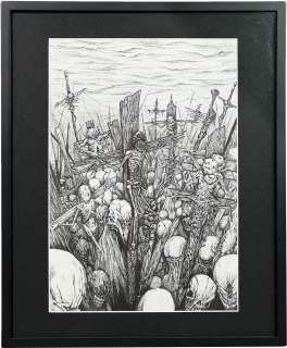 NAGARE Ankoku (Dark) Entertainment Hand-Drawn Illustration "Cross Mountain" | Mandarake (Big Web)