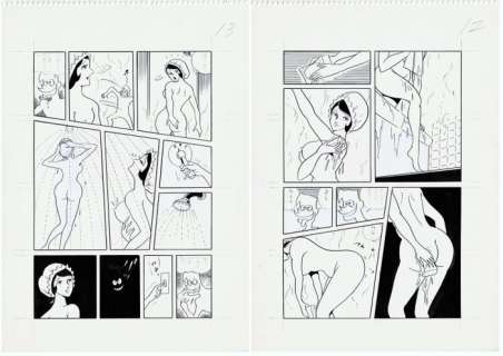 Kusunoki, Takaharu | Kusunoki, Takaharu - 2x Original page - SF Fool - (1962) | Catawiki