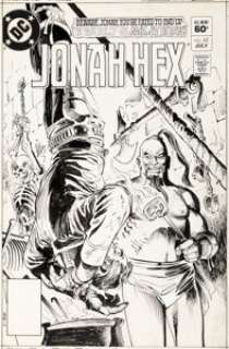 Andru, Ross - Ross Andru and Dick Giordano Jonah Hex #62 Cover Original Art (DC, 1982)....