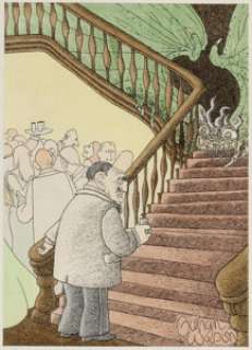 Wilson, Gahan - Gahan Wilson - Single Panel Gag Cartoon Illustration Original Art (undated)....