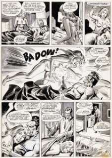 Tony DeZuñiga and Rico Rival - Marvel Super Action #1 Punisher Story Page 20 Original Art (Marvel, 1976).