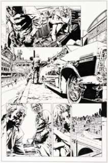 Lee Bermejo and Mick Gray Joker Story Page 100 Original Art (DC, 2008).