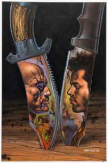 Glenn Fabry Preacher #22 Cover Painting Original Art (DC/Vertigo, 1997). | Heritage