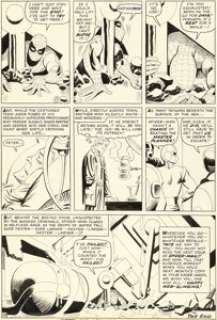 Steve Ditko The Amazing Spider-Man #32 Story Page 20 Original Art (Marvel, 1966).