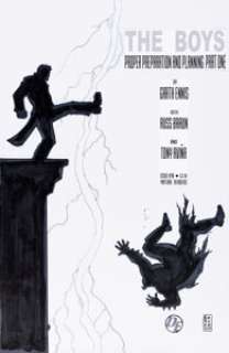 Darick Robertson The Boys #48 Cover Original Art (Dynamite, 2010).