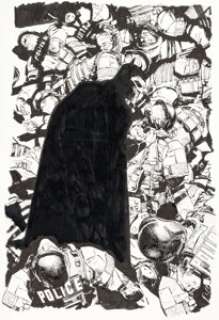 Clay Mann Batman / Catwoman #7 Cover Original Art (DC, 2021).