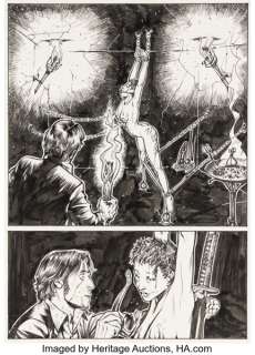 Matteo Cremona John Doe #37 Story Page 76 Original Art (Eura Editoriale, 2006).