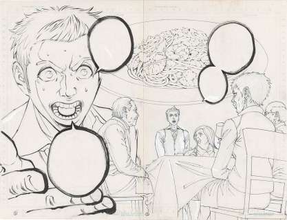 Sekiya Tetsuji’s Hand-Drawn Manuscript "Bambino!" | Mandarake (Big Web)