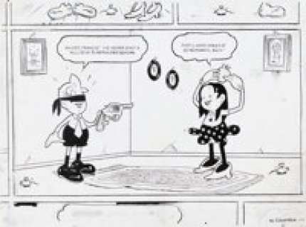 Al Columbia Pim & Francie: The Golden Bear Days Story Page Original Art (Fantagraphics, 2017).