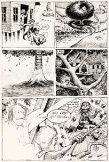 Robert Crumb, Dave Sheridan, Denis Kitchen, and Jim Mitchell California Jam Unfinished Underground Comix Pages Original Art Group of 5 (1971). (Total: 5 Original Art)
