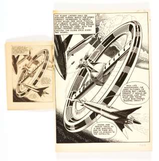 Rick Random original artwork (1957) by Ron Turner for Super Detective… | Comic Book Auctions ltd