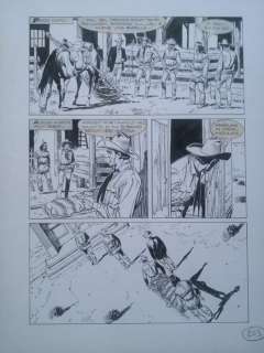 De Angelis, Roberto - Tavola originale - Tex albo gig. 18 "Ombre nella Notte" | Catawiki