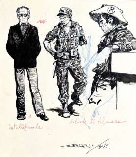 Buzzelli, Guido | Buzzelli, Guido Illustrazione originale - (1978) | Catawiki