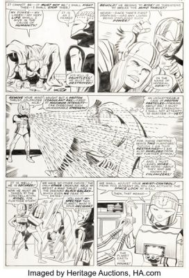 Jack Kirby and Vince Colletta Thor #131 Story Page 11 Original Art (Marvel, 1966). | Heritage