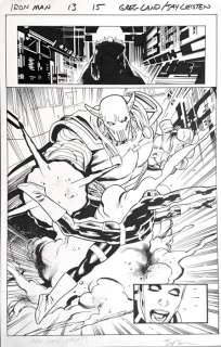 Greg Land/Jay Leisten | Iron Man 13-5 - Greg Land/Jay Leisten - EO | Catawiki