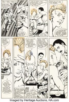 Barry Windsor-Smith and Terry Austin The Uncanny X-Men #186 "Lifedeath" Storm and Forge Story Page 30 Original Art (Marvel, 1984). | Heritage