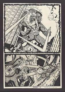 SUBSTANCE COMICS Issue #4 Half Splash