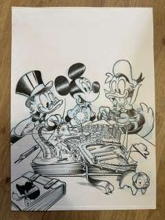 Keramidas, Nicolas | Keramidas, Nicolas - Dessin original - Affiche pour le festival de BD d’Ajaccio 2023 - (2023) | Catawiki