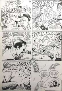 Adam Hughes - 43 X 28 Cm. | Justice League of America # 34 - Adam Hughes - Justice League page - Page volante - Exemplaire unique - (2010) | Catawiki