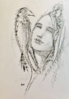 Frezzato, Massimiliano | Frezzato, Massimiliano - illustrazione originale “Fata” - (2022) | Catawiki