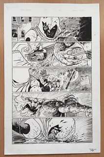 Germán Peralta - Moon Knight - Moon Knight #15 page 3. Germán Peralta Original Art 11x17 - Page volante - Exemplaire unique - (2015)