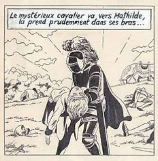 De Moor, Bob - 1 Page originale + album de luxe - De Leeuw van Vlaanderen / Le Lion de Flandre - (p.40) - 1949 | Catawiki