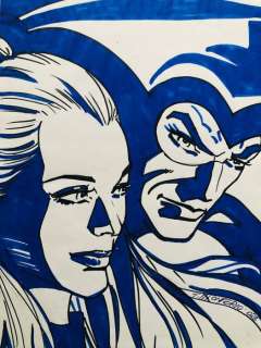 Montorio, Giorgio - 1 Original drawing - Diabolik | Catawiki