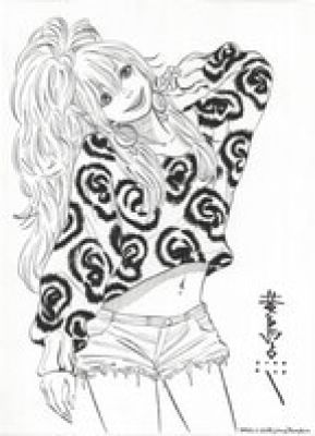 Tenshin Kishima Hand-Drawn Illustration "Yellow Ears" | Mandarake (Big Web)