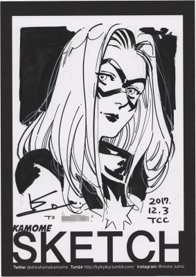 Kamome Shirahama Hand-Drawn Illustration "Moonstone" | Mandarake (Big Web)