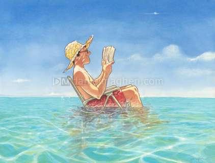 Jordi Lafebre - Illustration originale inédite - Les beaux étés