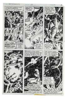 Michael Golden - Micronauts #10 Page 3 Original Comic Art on Marvel Comics Bristol Board - 10.5 x 16 | Goldin