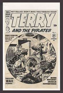 TERRY AND THE PIRATES Issue #25 Cover | ComicConnect