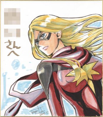 Terumi Nishii Hand-Drawn Color Shikishi | Mandarake (Big Web)