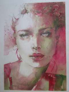 Casotto, Giovanna - Maccari, Susanna - 1 Watercolour - La Reveuse - 2019 | Catawiki