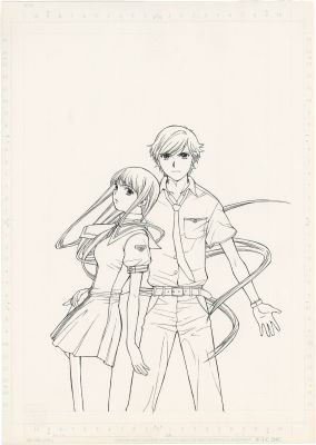 Takeaki Momose Hand-Drawn Manuscript of"RahXephon" | Mandarake (Big Web)