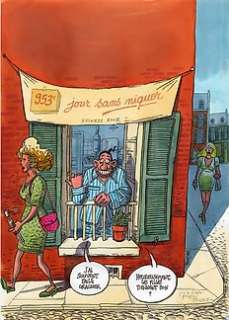 Tronchet, Didier - 1 Original cover - Jean-Claude Tergal - Fluide Glacial 276 - 1999