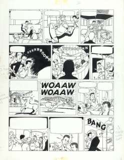 Craenhals | Les 4 As, planche n°35 Ã  l’encre de Chine d’un… | Millon