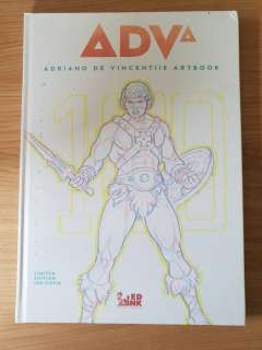 Adriano de Vincentiis - 1 Artbook - ADVA - Blanck cover avec dessin original | Catawiki