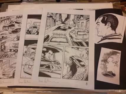 Raimondo, Luca - 5 Original drawing - Diabolik - Test page - 2015 | Catawiki