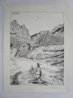 Ersel - 1 Original page - De Pioniers van de Nieuwe wereld - De blauwe vallei - 2006 | Catawiki